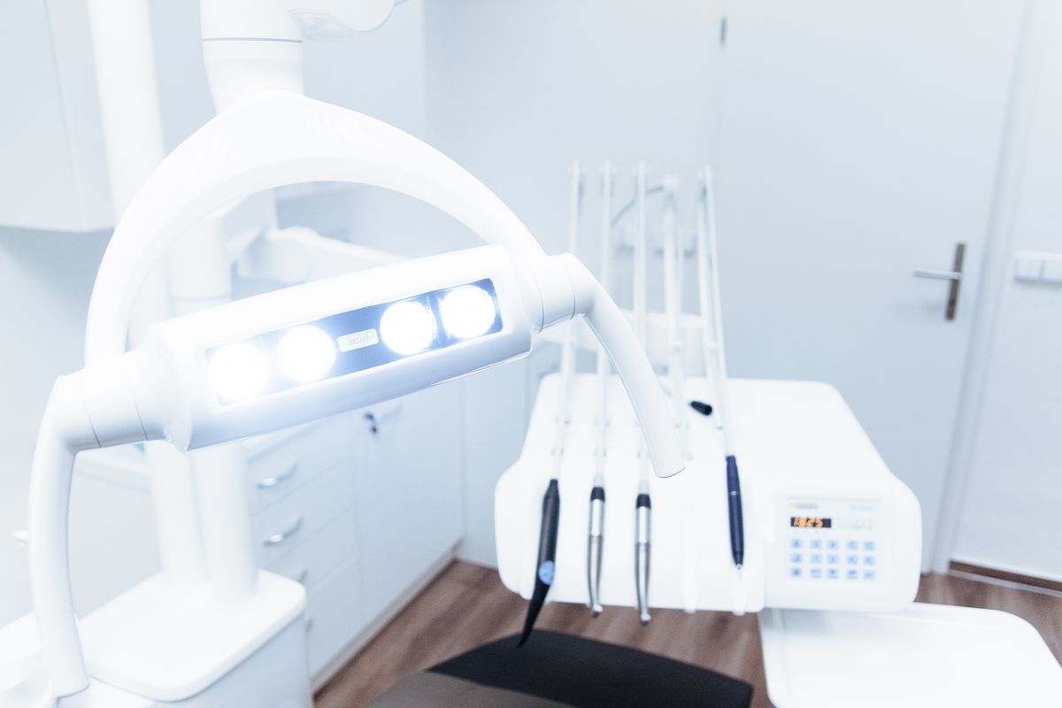 Dental implants Sector 14 Kharghar — modern, clean treatment room at Dr. Pithadia's Dental Clinic